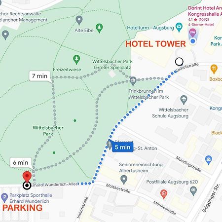 Hotelturm Aψβούργη Εξωτερικό φωτογραφία
