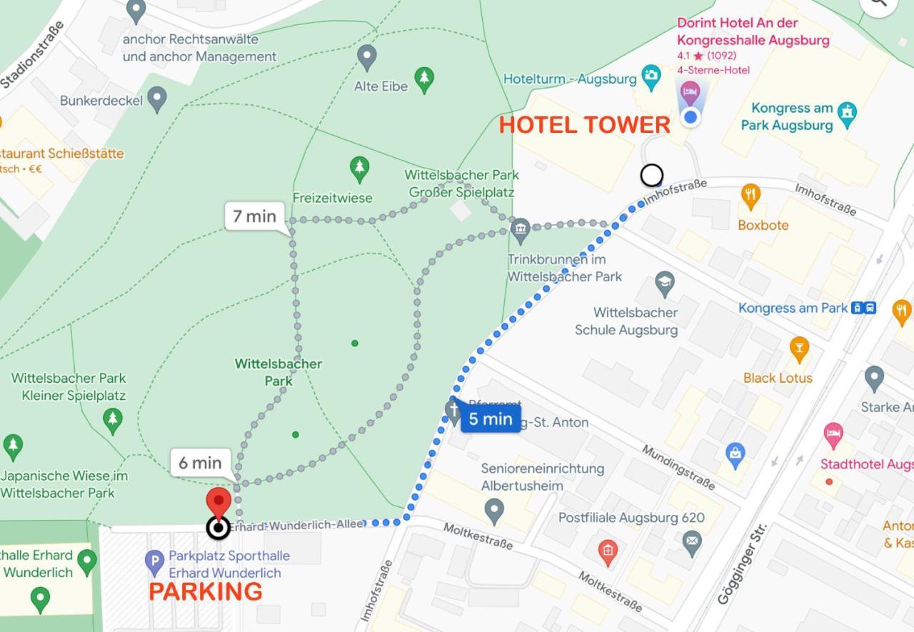 Hotelturm Aψβούργη Εξωτερικό φωτογραφία